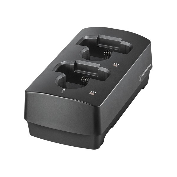 Main product image for Audio-Technica ATW-CHG3NAAD System 20 PRO Networked Two-Bay Charging Station w/ AC Adapter240-5765